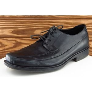 Rockport Shoes Sz‎ 12 M Black Derby Oxfords Leather Men 8711